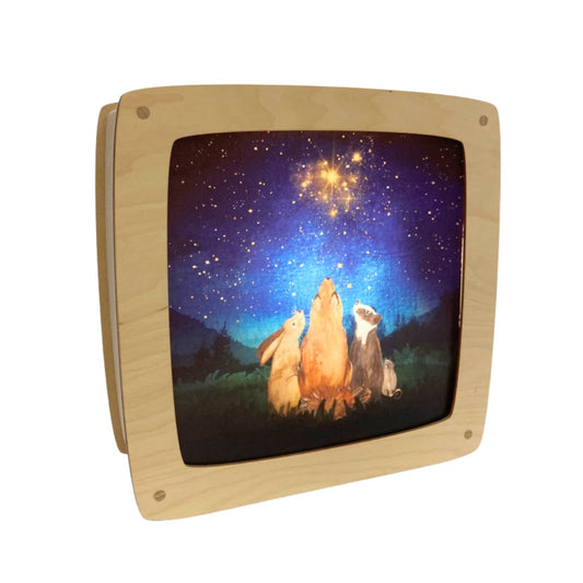 Motiv für Saisonlampe 'Leuchtende Sterne'