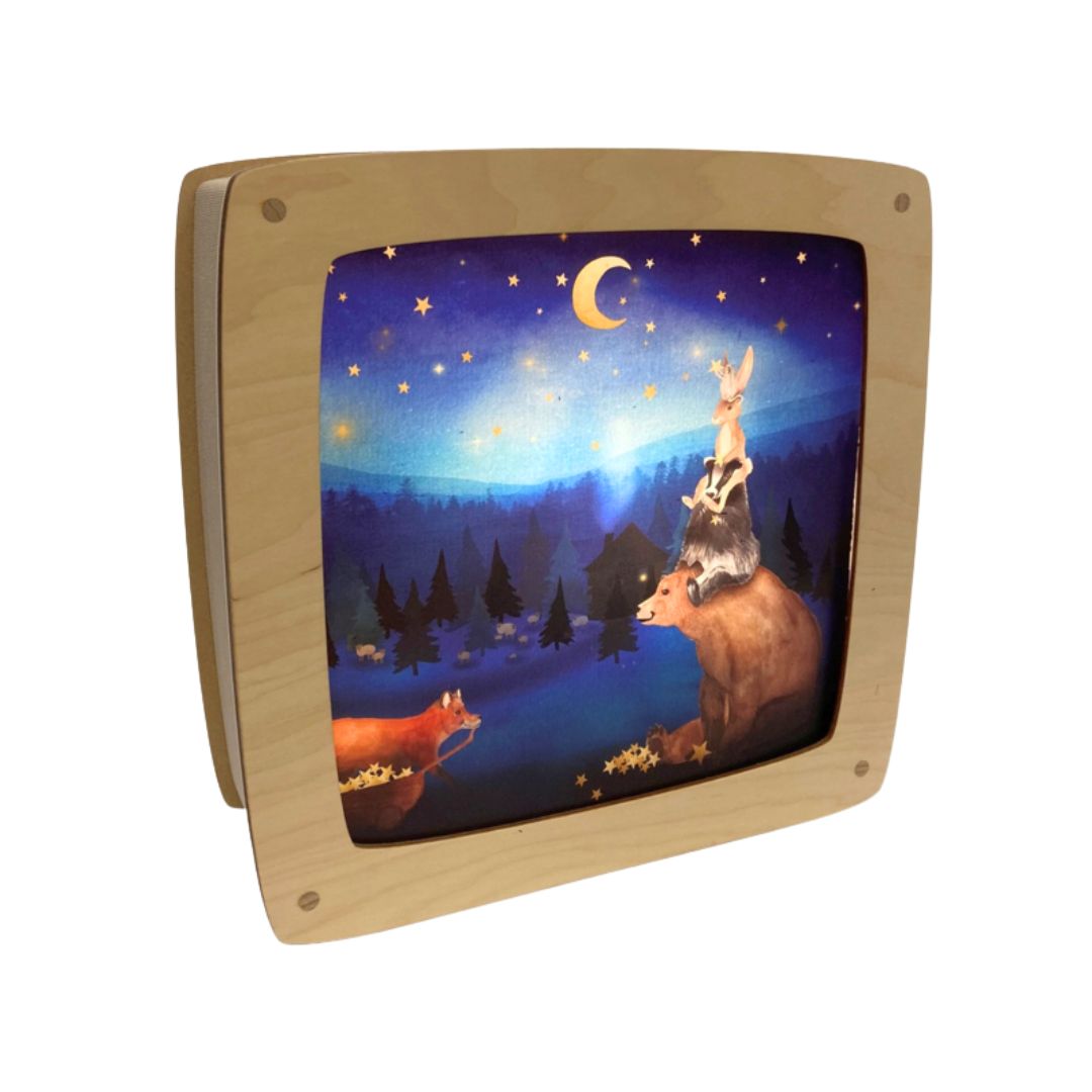 Motiv für Saisonlampe 'Hängende Sterne'