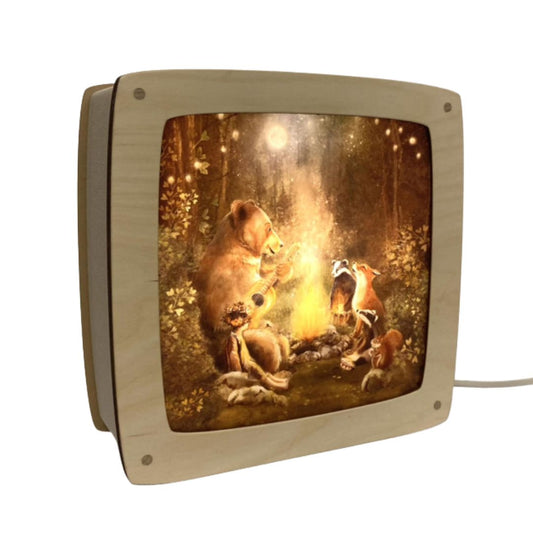 Motiv für Saisonlampe 'Lagerfeuer'