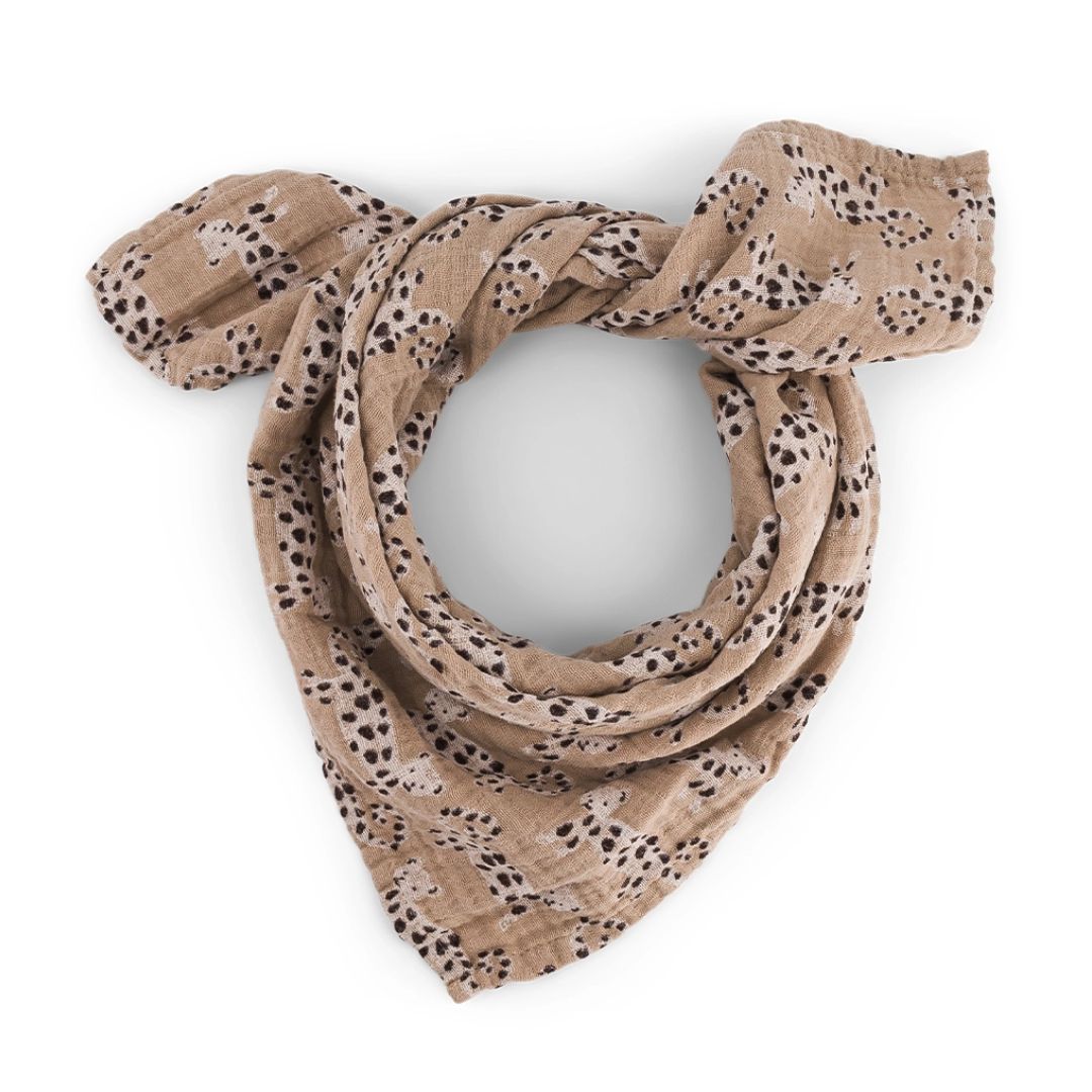 Schaltuch aus Musselin 'Bianca Baby Leo' 70x70