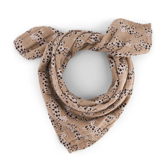 Schaltuch aus Musselin 'Bianca Baby Leo' 70x70