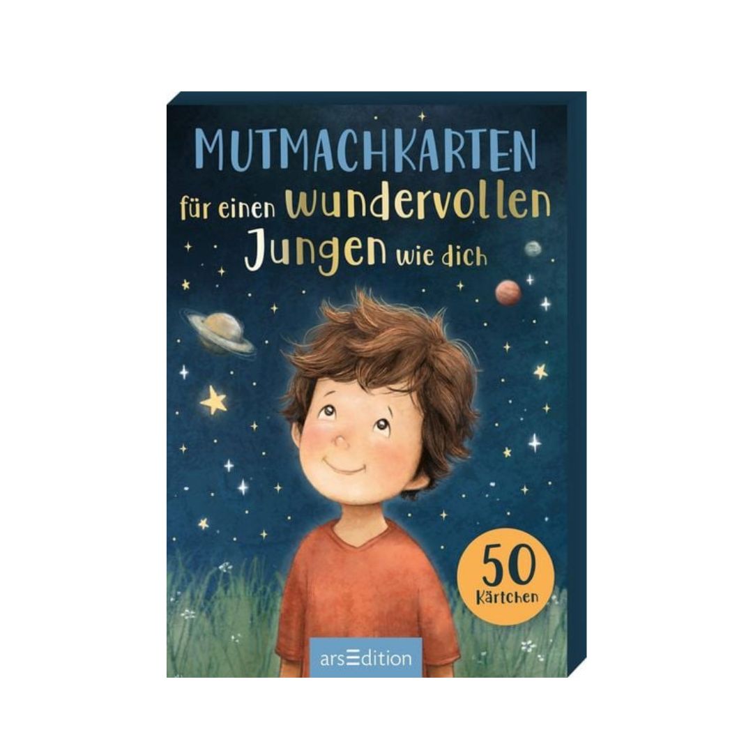 Mutmachkarten 'Für einen wundervollen Jungen wie dich'