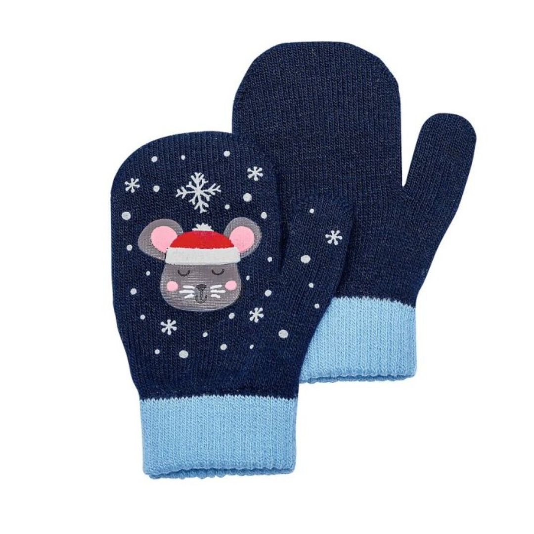 Nachtleuchtende Zauber-Fäustlinge Maus