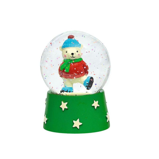 Nachtleuchtende Schneekugel 'Eisbär'