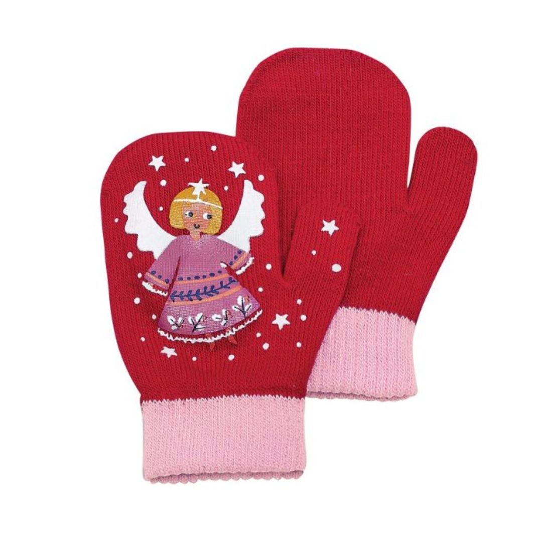 Nachtleuchtende Zauber-Fäustlinge Engel