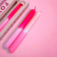 Rainbow Studio | Neonkerzen im 2er-Set 'Foxy' rosa/pink
