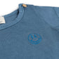 Baby T-Shirt mit Smiley blau