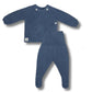 Neugeborenen & Baby-Set 100% Baumwolle 'Kyr' blau