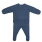 Neugeborenen & Baby-Set 100% Baumwolle 'Kyr' blau