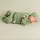 Neugeborenen Set 4-teilig 'Schnurrhaar Miow' grün