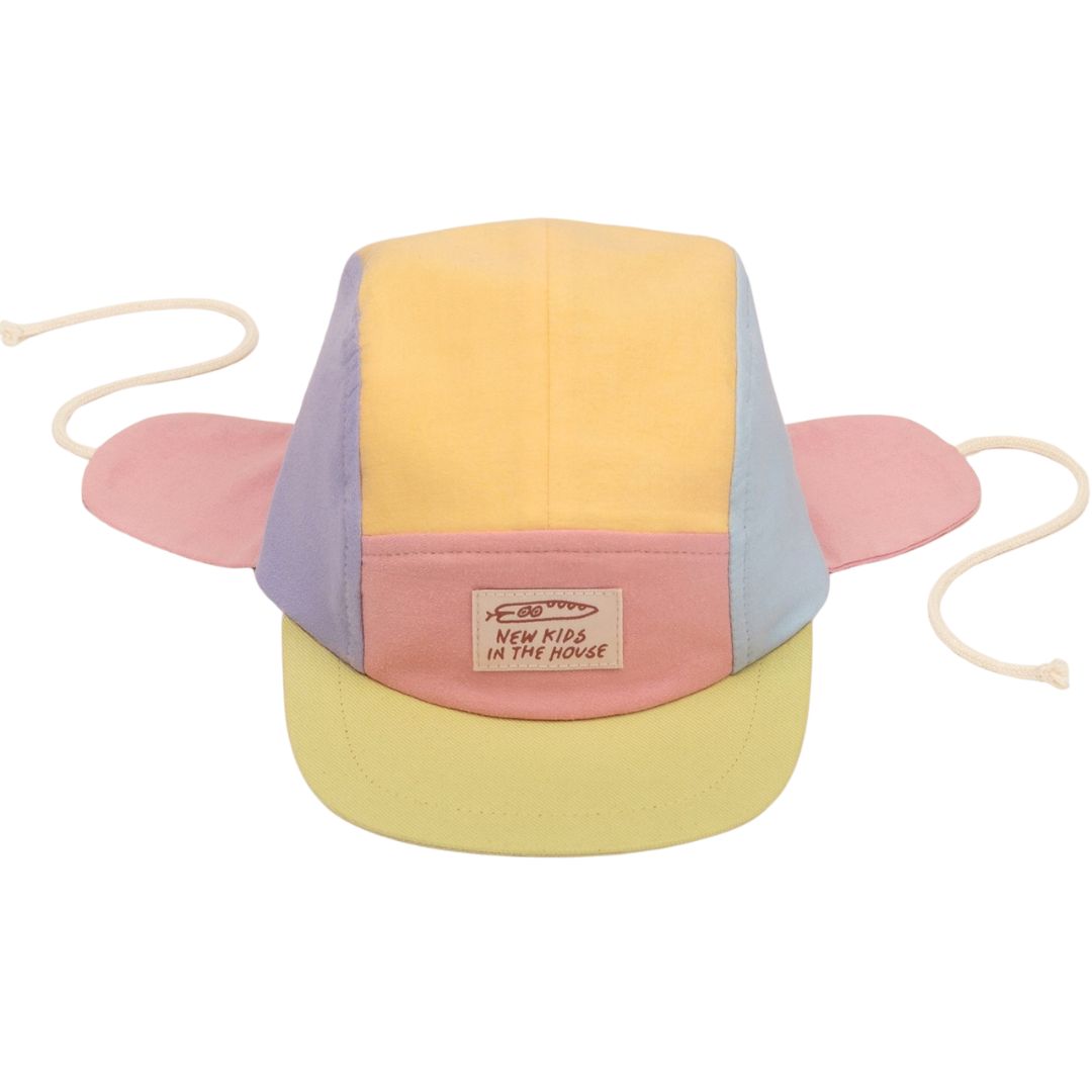 NKITH Cap 'Wolly' pastell multi | Sommer