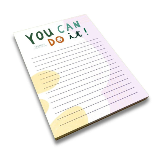 Notizblock 'you can do it'
