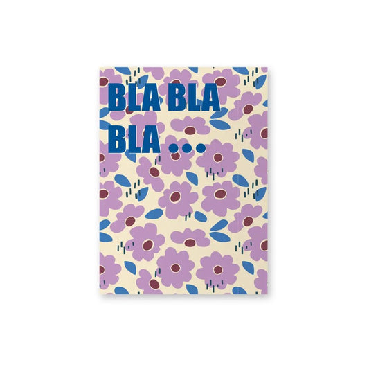 Notizbuch 'BLA BLA BLA'