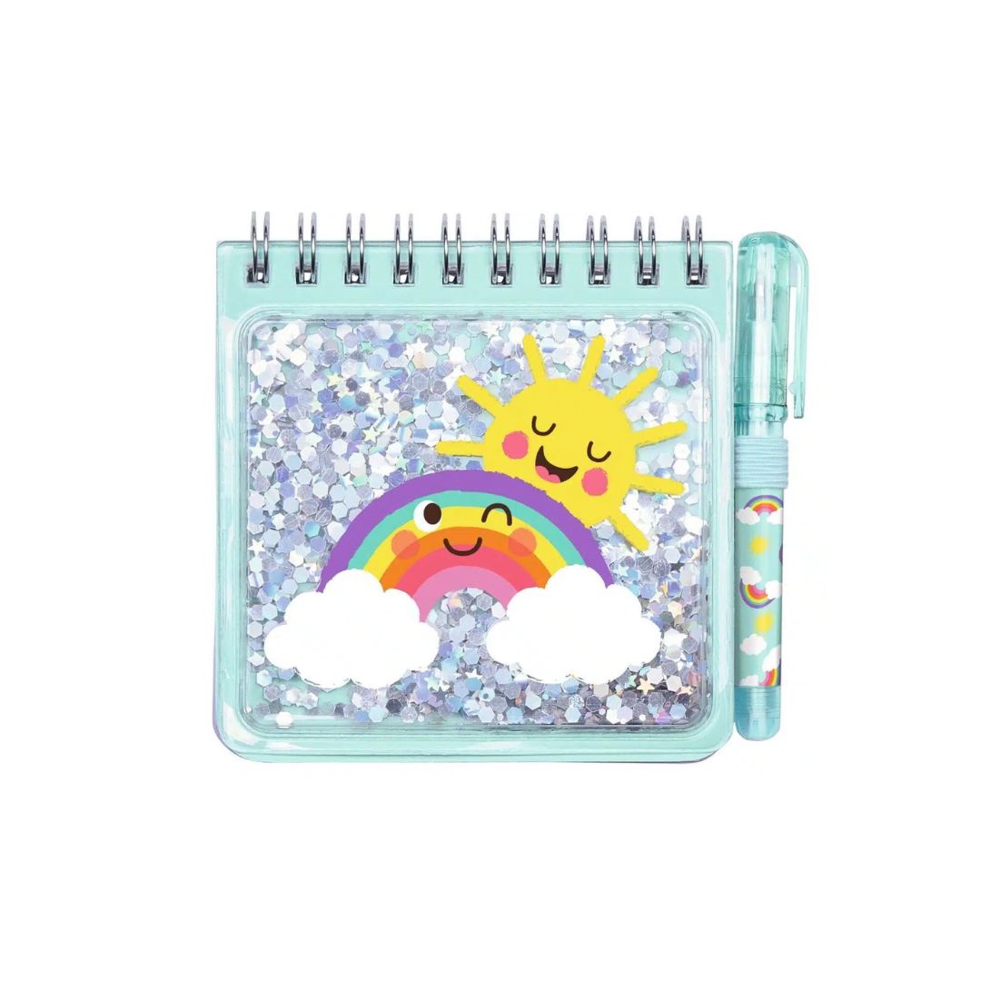 Be Happy Notizset Funny Glitter mit Stift