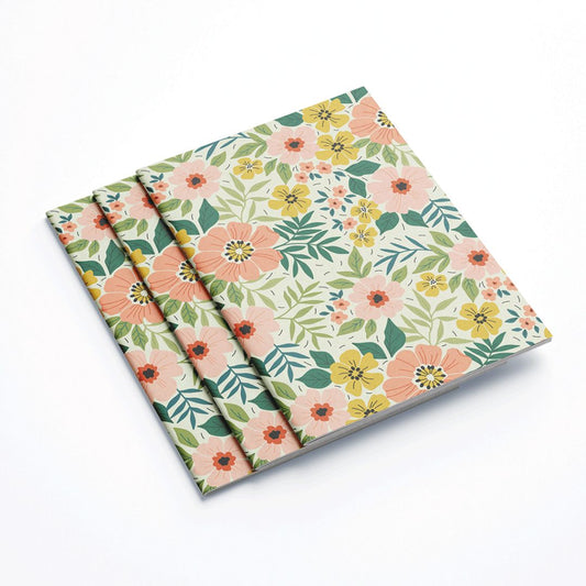 Notizbuch A5 'Blumen'