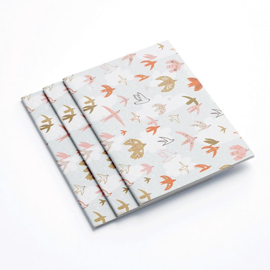 Notizbuch A5 'Frei wie ein Vogel'
