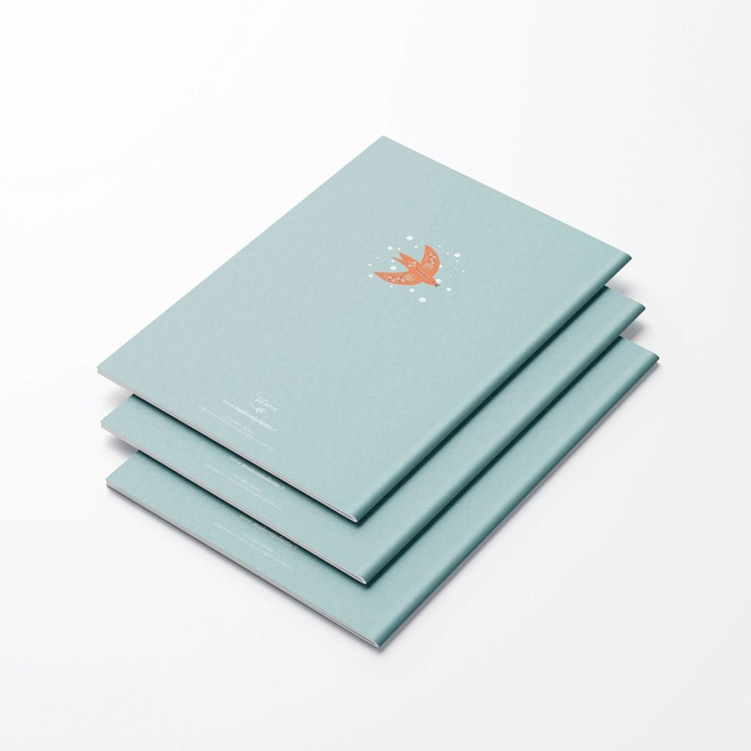 Notizbuch A5 'Frei wie ein Vogel'