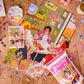 1000-teiliges Puzzlespiel 'Die Freundinnen'