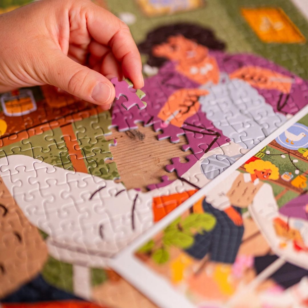 1000-teiliges Puzzlespiel 'Die Freundinnen'