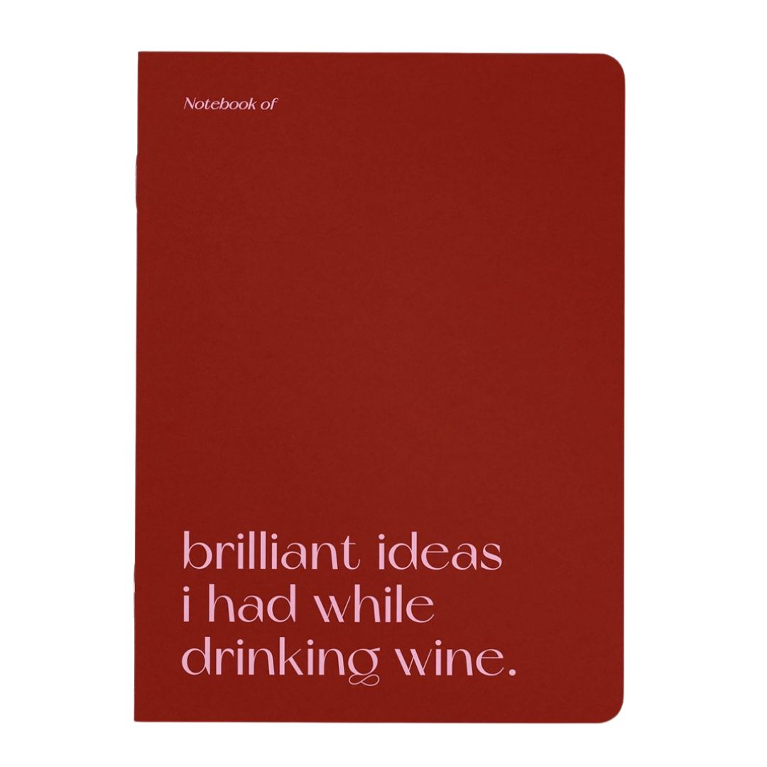Notizheft Brilliant Wine