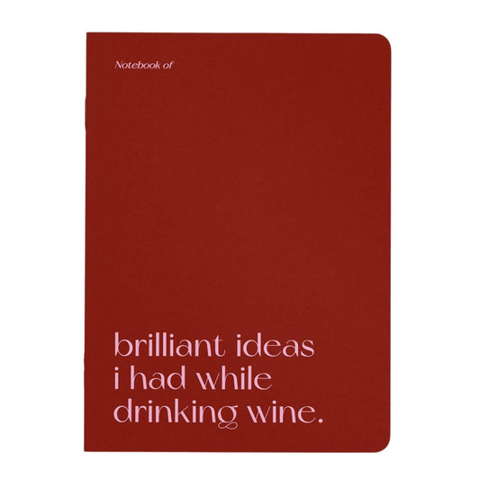 Notizheft Brilliant Wine