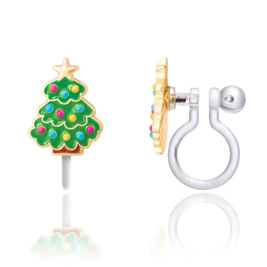 Cutie Ohrclips 'Fröhlicher Weihnachtsbaum' Clip On
