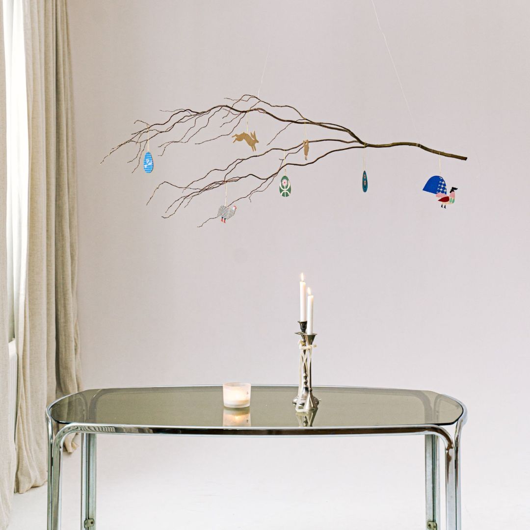 3D-Oster Dekoration Osterhänger 'THEODORE DER HASE'