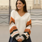 Oversize-Pullover mit weiten Ärmeln creme