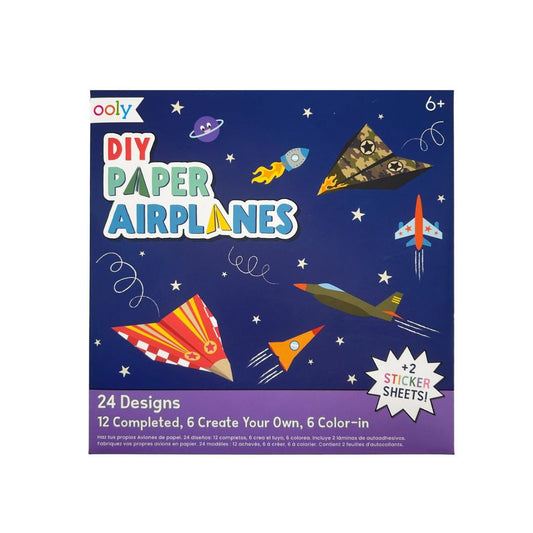 D.I.Y. Activity Kit 'Papier Flugzeuge'