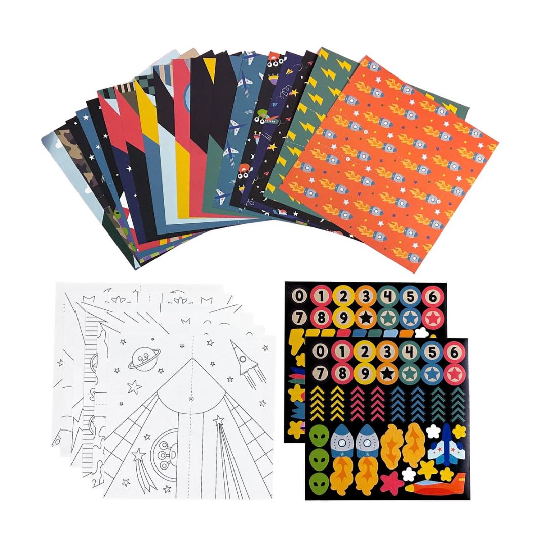 D.I.Y. Activity Kit 'Papier Flugzeuge'