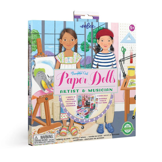 Papierpuppen 'Paper Dolls - Artist & Musician'