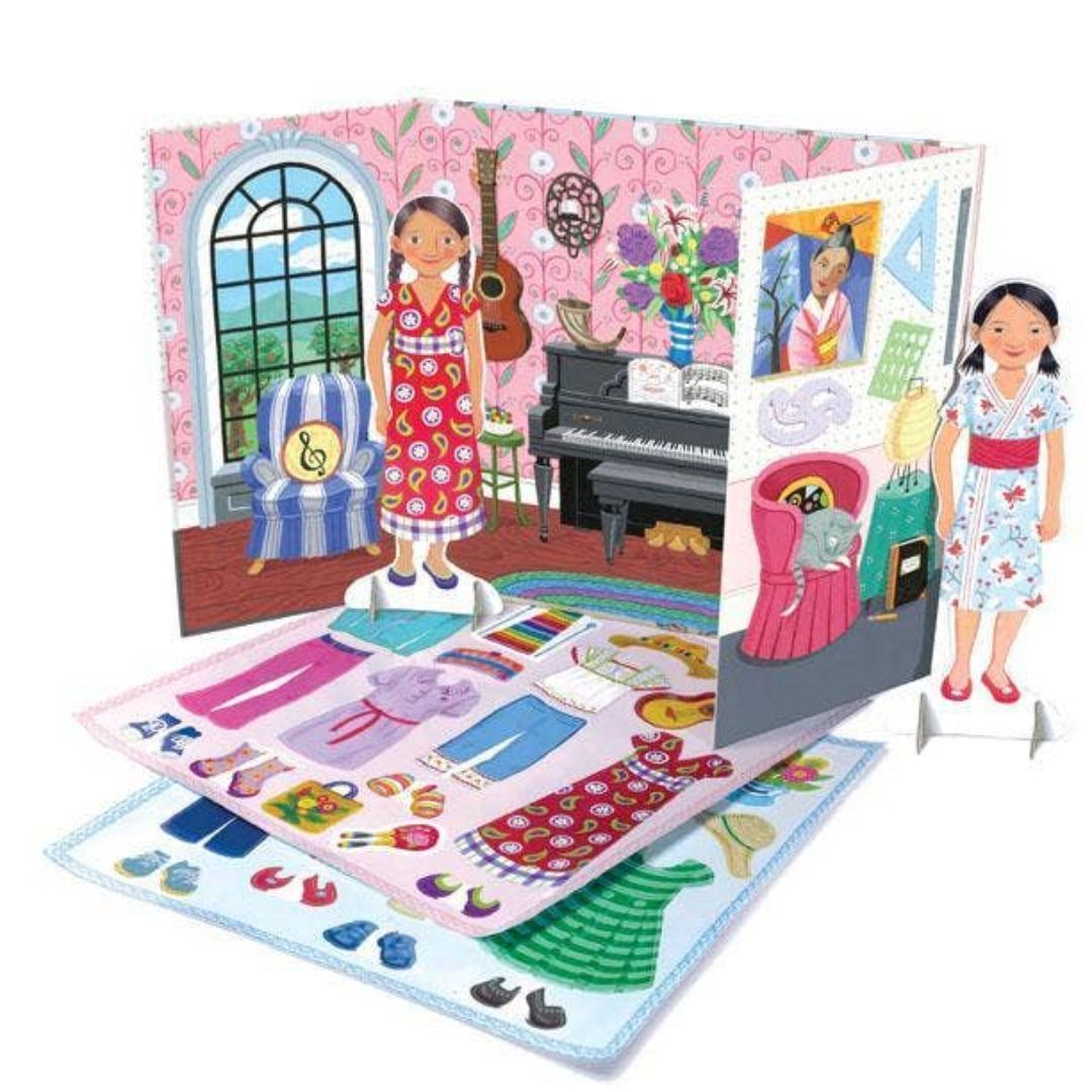 Papierpuppen 'Paper Dolls - Artist & Musician'