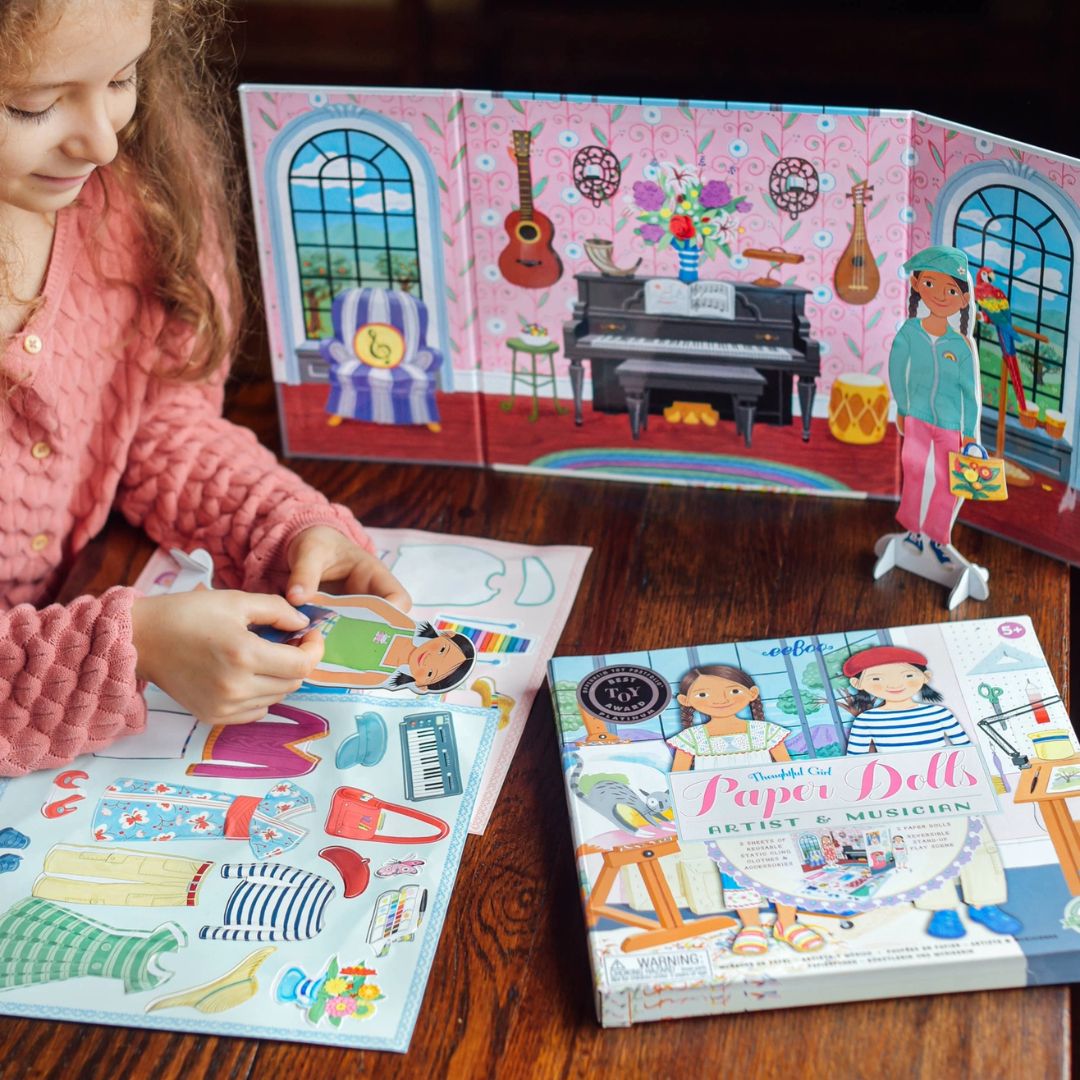 Papierpuppen 'Paper Dolls - Artist & Musician'