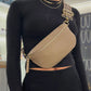Damen Gürteltasche 'Fanny Pack' taupe