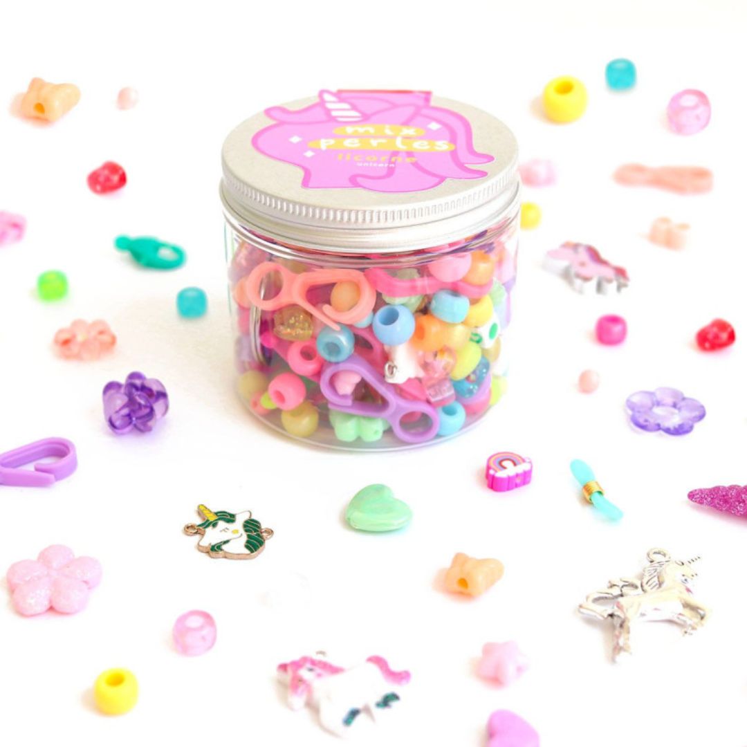 Perlen Mix 'Einhorn' Kreiere Deinen Schmuck