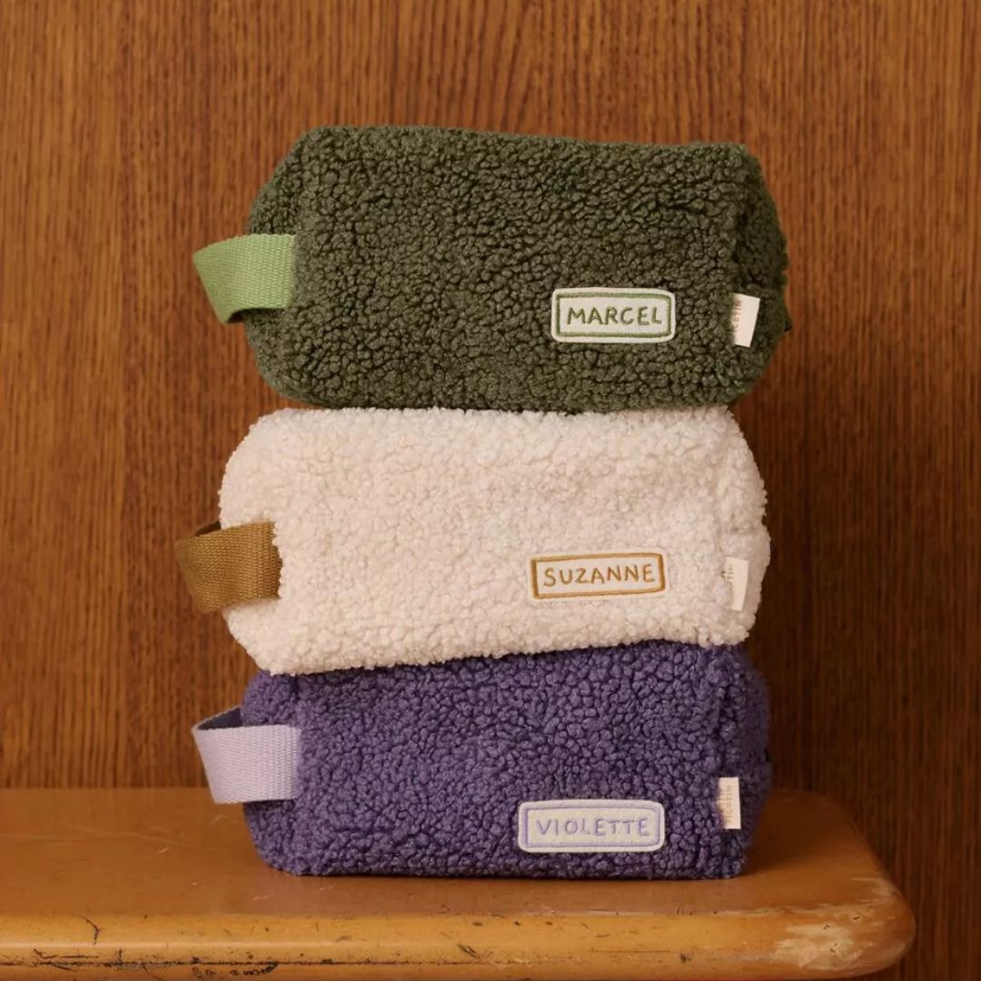 Personalisierbare Kulturtasche 'Plushy'