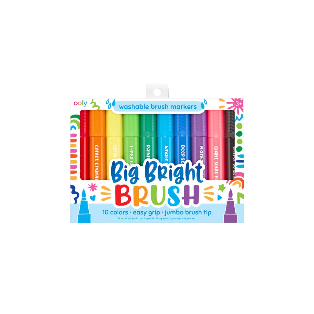 Big Bright Brush Markers