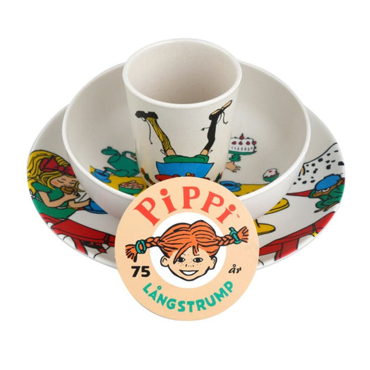 Pippi 3-teiliges Set aus 100% Melamin