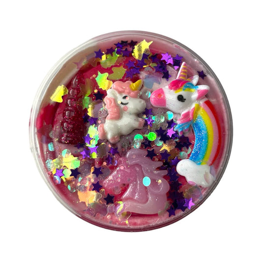 Intelligente Knete mit Topping 'Einhorn-Explosion'