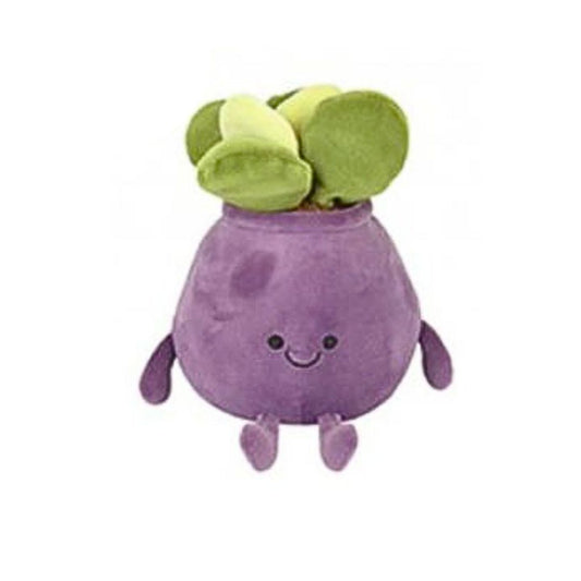 Süße Plüsch Pflanzen Kawaii lila