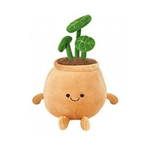 Süße Plüsch Pflanzen Kawaii terrakotta
