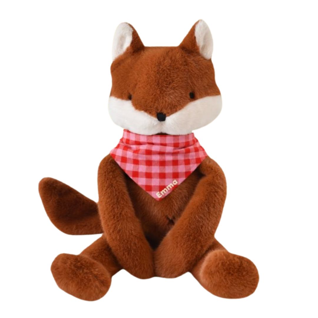 Plüschtier Kuscheltier 'Leonard der Fuchs' 37 cm PERSONALISIERBAR