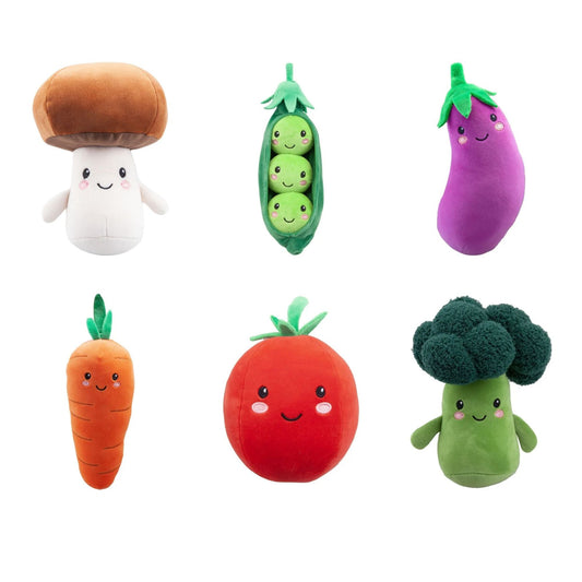 Plüsch Gemüse verschiedene Charaktere Edition 1
