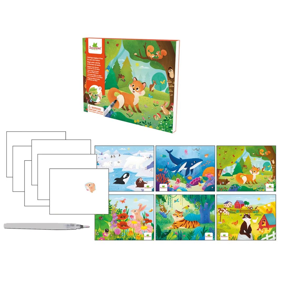 Pockets Magisches Ausmalen mit Wasser 'Im Herzen der Natur' 3+