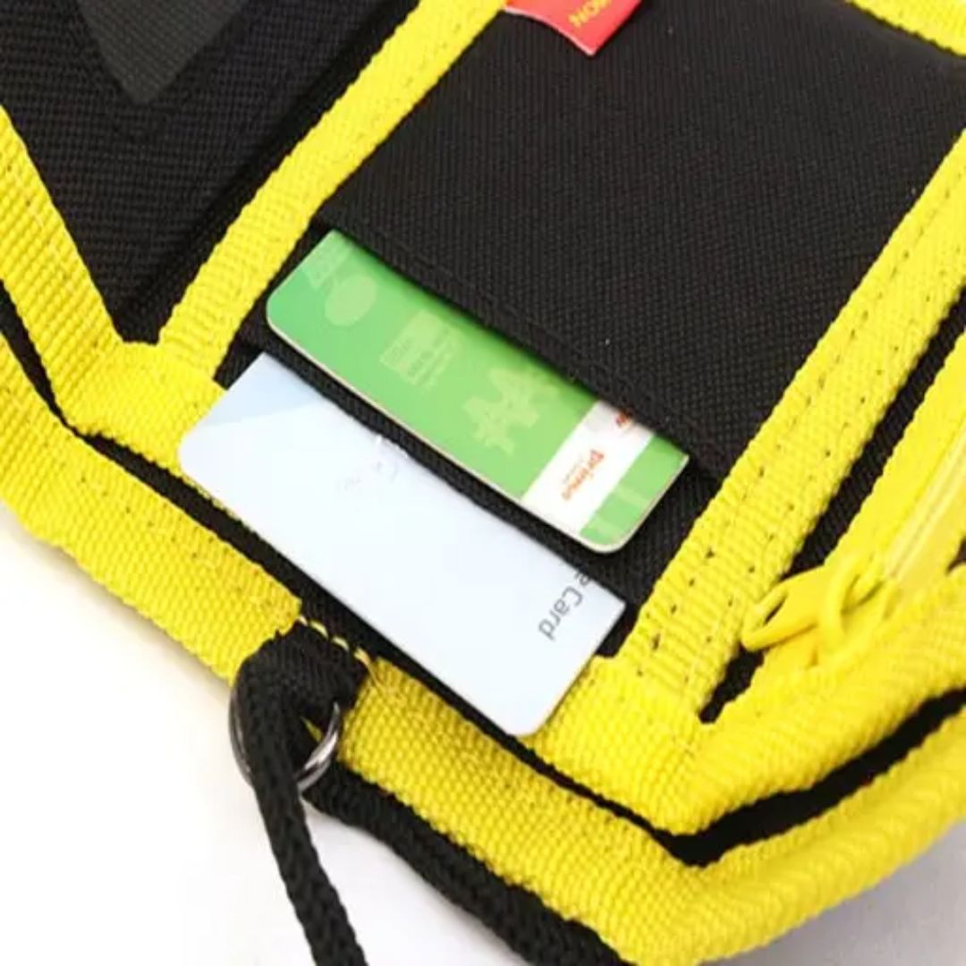 Kinder Halsgeldbörse mit Klettverschluss 'Pokémon Pikachu'