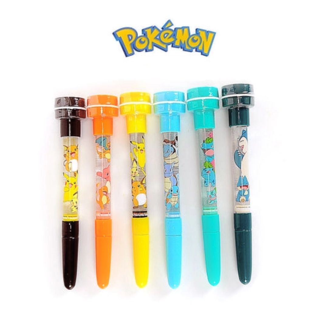 Pokémon Schreiber mit Stempel und Seifenblasenstab