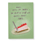 Postkarte 'Himbeer-Sahne-Torte'