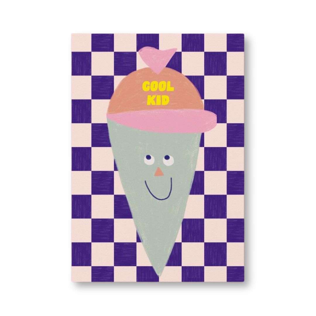 Postkarte 'Cool Kid'
