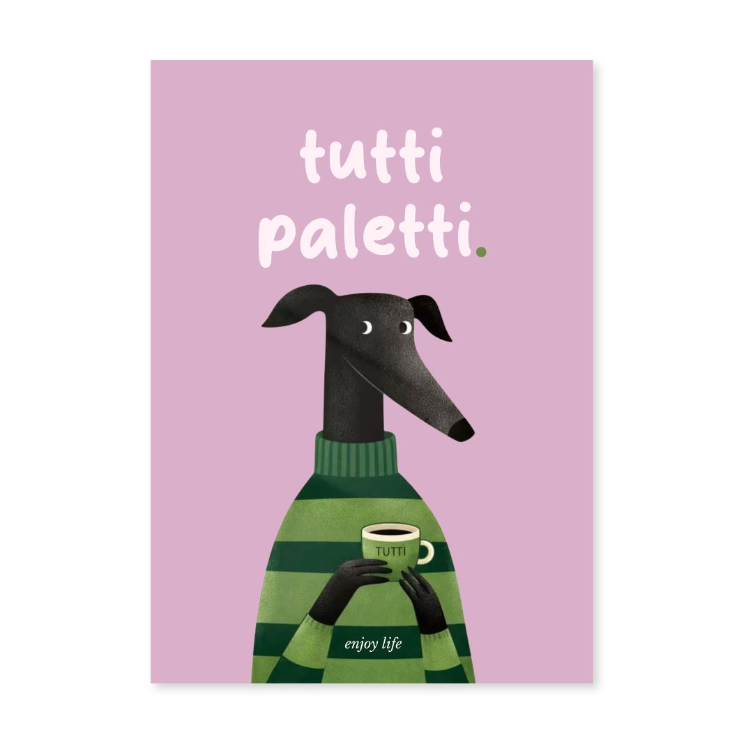 Postkarte 'Tutti Paletti'