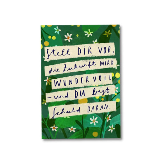 Postkarte 'Stell dir vor'